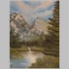 White Falls, Oil on Canvas, Bobby Cullimore 2004