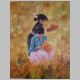 Flower Girls, Oil on Canvas, Bobby Cullimore 2006