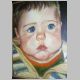 Making a Tear, Oil on Canvas, Bobby Cullimore 2008